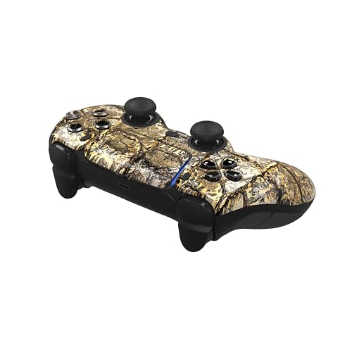 ProControllers LLC Custom Wireless Controller for PS5 - Hand Airbrushed & Multiple Designs Available (Crocodile) - color: Crocodile