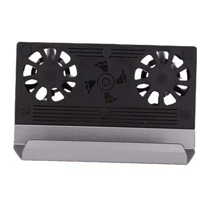 GOTOTOP Docking Station Fit for Aluminum Alloy USB C Docking Station Fit for Rog Ally, 9 in 1 4K 60Hz RJ45 1000Mbps PD 100W Dual Fans for Gaming Setup