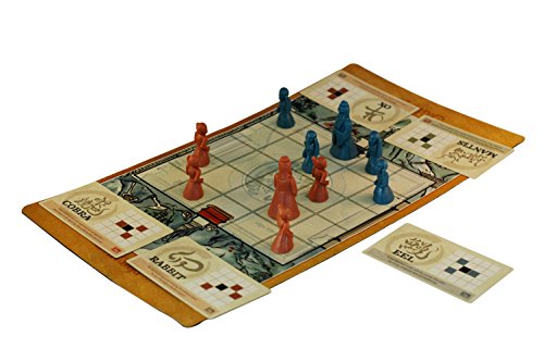 Arcane Wonders Onitama | 2-Player Abstract Duel with Modular Movement Cards | 5x5 Grid Chess-Like Tactics for Strategic Thinkers | Ages 8+ | 15-20 Minutes | Portable Martial Arts