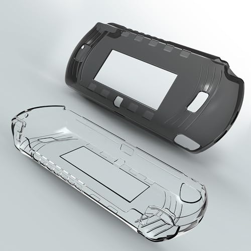 Protective Cover Case for GPD Win 4 Handheld Gaming PC, TPU Skin Sleeve Anti-Drop Shockproof Shell Case for Win 4 Game Console Accessories (Transparent) - color: Transparent
