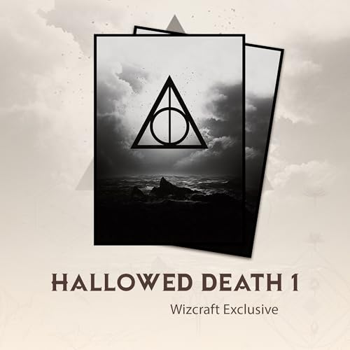 Hallowed Death 1 - MTG Card Sleeves, 104ct, Standard Size | Perfect for Double Sleeving, Smudge Resistant Matte Back, Standard 66x92mm - Compatible with Magic The Gathering & TCG Cards - color: Hallowed Death 1, size: Textured