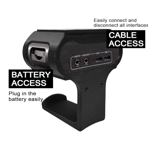 Under Desk Headphone Hanger Stand for SteelSeries Arctis Nova Pro Wireless Base Station with Dock–Arctis Pro Wireless NOVA Headphone Hanger Stand