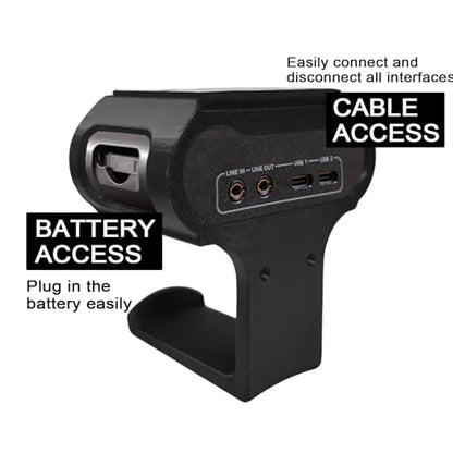 Under Desk Headphone Hanger Stand for SteelSeries Arctis Nova Pro Wireless Base Station with Dock–Arctis Pro Wireless NOVA Headphone Hanger Stand