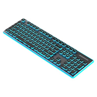 ordinarYone Silents Mechanical Gaming Keyboards 104Keys USB Cord With RGBs Backlit And IPX4 Waterproof For Laptop Accessories