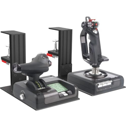 Table Mount Compatible for Logitech X52/X52 Pro/X56/X56 Rhino/Throttle Quadrant/Thrustmaster Warthog 10C & throttle/T.16000M FCS/TCA Officer Pack Airbus/TSSH Handbrake/VKB Gunfighter MK.lll etc