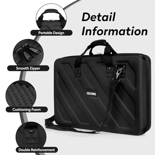 Mixer Travel Case, Carrying Storage Bag Compatible with DJ Controller for DDJ-1000 / DDJ-FLX10 / 1000SRT (Mixing Board Not Included) - size: XL-29 x 16 x 4.5"