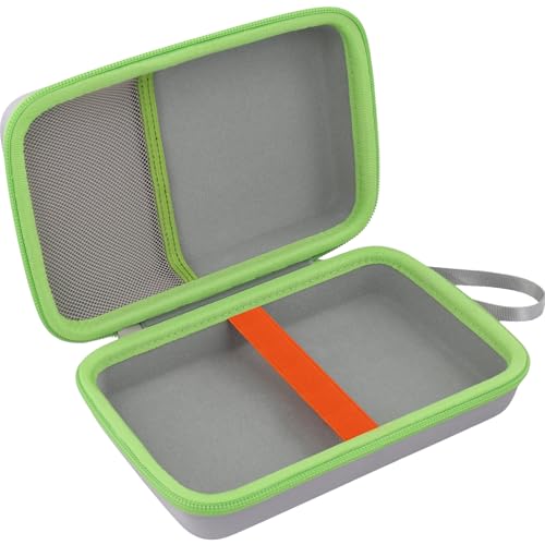 Baval Hard Case for Leapfrog Leapster Ultra Handheld Learning Game Console | Shockproof, Impact-resistant, Protective Storage Box, Portable Carrying Box, Elastic Straps, Mesh Pocket