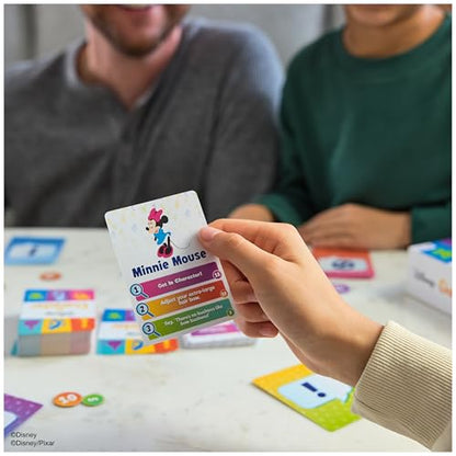 Spin Master Games Disney in Character Guessing Family Game | Act Out & Guess Disney Characters, Encourages Creative Thinking STEM Skills, Family Game Night, For 2-4 Players, Ages 8+ - style: Modern