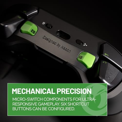 Nacon Revolution X Unlimited Precision Wireless Controller for XBOX and PC | Officially Licensed for XBOX Series X|S, XBOX One, Windows PC & Android via Bluetooth - Wired and Wireless - Charging Station