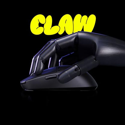 Pulsar Gaming Gears X2 Crazylight Wireless Gaming Mouse, Ultra Lightweight 1.23 oz (35g), Optical Switch, 32000 DPI, 750 IPS, XS-1 Sensor, 8k Compatible (Jet Black) - color: Jet Black, size: Mini, style: X2 CrazyLight