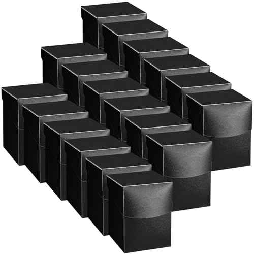 Deekin 18 Packs Deck Cards Box Trading Card Storage Box Case Carrying Case for Family Party Games Supplies(Black,4 x 2.8 x 2 Inch) - color: Black, size: 4 x 2.8 x 2 Inch