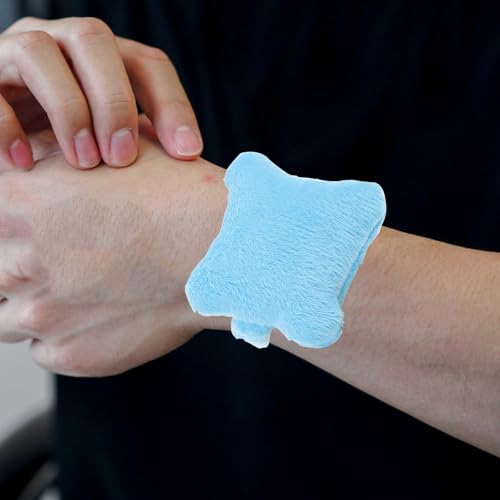 4pcs Keyboard and Mouse Wrist Rest Pads Set Mini Padded Wrist Support Cushion for Typing and Office Use for Computer Keyboard and Mouse for Work and Gaming
