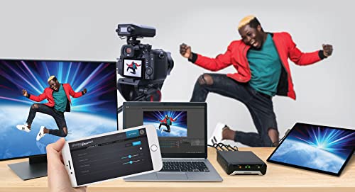 IOGEAR Upstream Pro Dual Video Capture Card, 4K in 1080P Capture, XLR RCA Dual Audio Capture, Free Mobile App for Mix Control, 18 Macro Hotkey Deck, Mobile Stream, UVC Support, PIP/PBP (GUV322) - style: UpStream Pro Dual