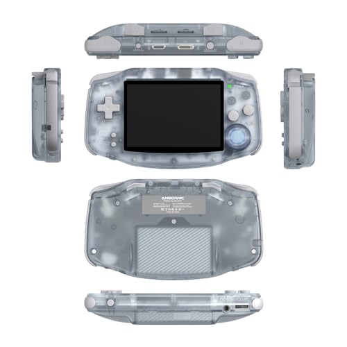 RG34XX Retro Handheld Game Consoles Classic Retro Gaming Console 64G Card Preloaded Games 5000+ rg34xx Portable Gaming Console Linux 64-bit 3500mAh Battery WiFi Bluetooth HD and TV Output Glacier - style: Glacier