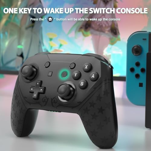 YCCTEAM Wireless Pro Controller Gamepad Compatible with Switch/Lite/Oled controller,Support Amibo, Wakeup, Screenshot and Vibration Functions