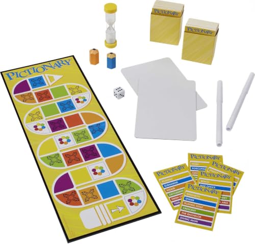 Mattel Games Pictionary Board Game for Ages 8+, 2 Teams - style: Original