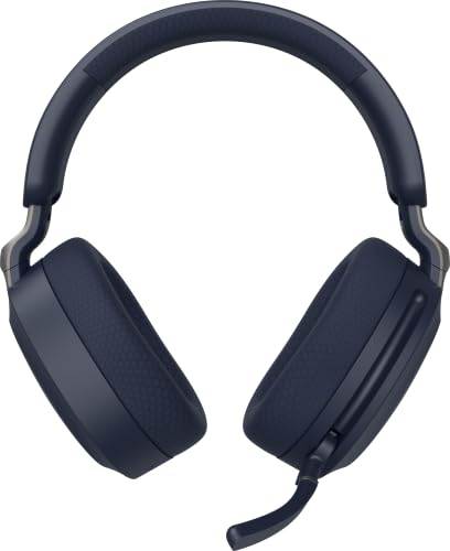 msi Maestro 500 W Navy Gaming Headset – 40mm Neodymium Drivers, Omni-Directional Mic, Noise Cancelling, Lightweight Comfort, Foldable, Cross Platform Connectivity