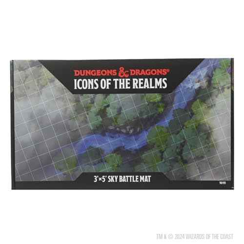 WizKids D&D Icons of The Realms: Battle Mat (Sky Battle Mat) - style: Sky Battle Mat