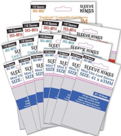 Massive Darkness 2: Hellscape+ Expansion Sleeve Kings Compatible Sleeve Bundle - style: Massive Darkness 2 All In (8801 x 7 + 8810 x 4 + 8816 x 4 + 8827 x 1)