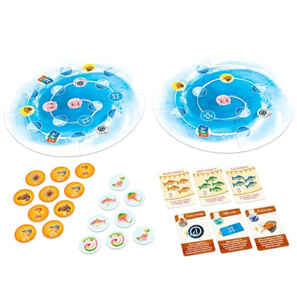 Namiji Aquamarine Board Game Expansion | Strategy Game | Japanese Fishing Game | Fun Family Game for Kids and Adults | Ages 8+ | 2-5 Players | Average Playtime 45 Minutes | Made by Funforge - style: Expansion