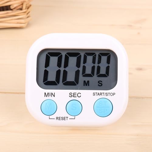 Generic Digital Timer for Kitchen, Cooking, Egg, Classroom, Countdown - color: White