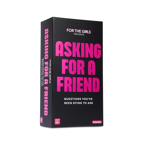 Asking for A Friend by Relatable, Great Card Games for Game Night, Bachelorette Party Favors for Social Gatherings, and Friendly Icebreakers, Includes 300 Cards and 1 Die - style: Asking For A Friend
