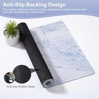 Big Mouse Pad Gaming, Mouse Pad Aesthetic, Pad for Keyboard and Mouse, Large Mouse Mat, Spill-Proof Surface and Anti-Skid Base, XL 27.6” x 11.8” 70 x 30cm | DOBAOJIA XL Gaming Mouse Mat, Desk Mat, PC Mat, Spill Proof Surface and Non-Slip Base - color: Pur