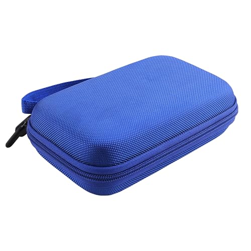 Hard EVA Carrying Storage Case Compatible with Retroid Pocket Flip 2 / Retroid Pocket Classic Retro Game Handheld Console Protective Travel Storage Box (Blue) - color: Blue