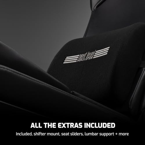 Next Level Racing F-GT Racing Simulator Cockpit. Formula and GT racing simulator cockpit compatible with Thrustmaster, Fanatec, Moza Racing on PC, Xbox and PS