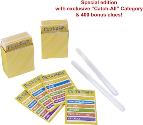 Mattel Games Pictionary Board Game for Ages 8+, 2 Teams - style: Original