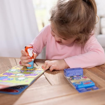 Melissa & Doug Sticker Wow!™ Tiger Bundle: 24-Page Activity Book, Refillable Sticker Stamper, Mini Pad, 500 Stickers, Arts and Crafts for Kids Ages 3+ - color: Tiger, size: Bundle