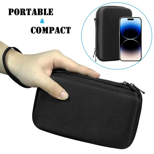 ADVcer 80 Slots Switch Game Case, Waterproof Hard Shell Nintendo Switch Game Card Holder Cartridge with Detachable Wrist Strap for SD Cards, Nintendo Switch or Switch OLED, PS Vita, PSP Games Storage
