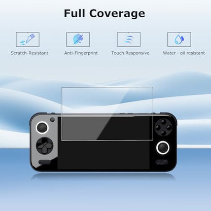 【3Pack】 for AYANEO Pocket S Retro Handheld Game Console Screen Protector – 9H Tempered Glass, Anti-Scratch, HD Clarity, Touch Sensitive, Easy Installation, Anti-Fingerprint, Bubble-Free
