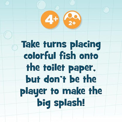 Don't Flush the Fish Board Games for Family Game Night for Kids and Adults | Family Game, Kids Games, Multi-Player, Board Games for Family Night, Preschool Toys, Hand-Eye-Coordination Game