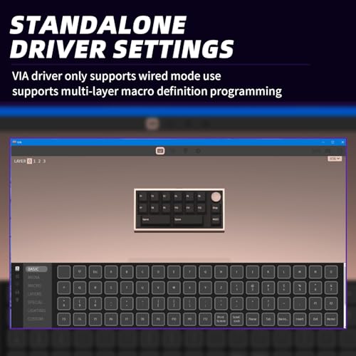 Darmoshark SK16 Macro Mechanical Numeric Keyboards 2.4G/USB-C/Bluetooth 16 Keys Mini Numpad Portable Keypad RGB Backlight Gaming Keyboards Extended Layout for Cashier,Fully Programmable Keys - size: SK16