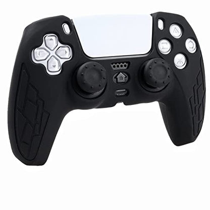 Silicone Skin for Ps5 Controller, 1pc Anti-Slip Shell Cover Case with 10 Joystick Grips for Playsation 5 Controller Wireless Gamepad(PS5 Controller #8) - color: PS5 controller #8