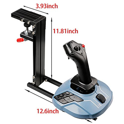 Hikig Desk Mount for Flight Sim Joystick, Throttle and HOTAS Systems - Fits Almost All Flight Sim Controllers (Game Devices Not Included) - Black
