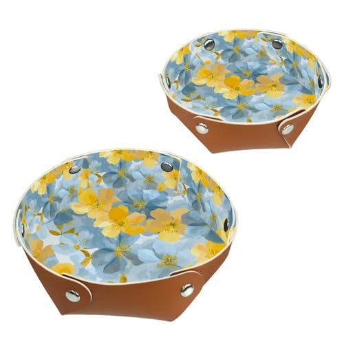 2Pcs PU Dice Holder Folding for RPG DND Table Games, Dice Trays Storage Box Portable Folding Rolling Dice Tray, Floral Pattern Light Blue - color: Multi 16