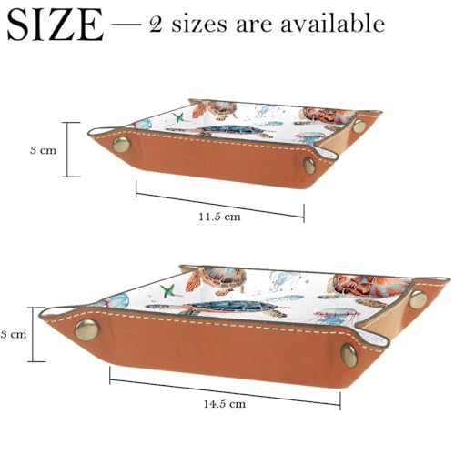 Sea Turtles Dice Tray Dice Rolling Tray Folding Dice Holder for Dice Games, Like RPG, DND and Other Table Games - color: Multi 17