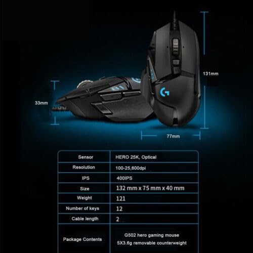 Logitech G502 히어로