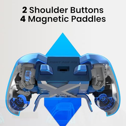ZD O+ Excellence Wireless PC Controller – Modular Design, Hall Effect Joysticks, Remappable Buttons, RGB & Audio Jack for Switch/Switch2, PC, Android, iOS & Steam (11 Anniversary Edition) - color: 11 Anniversary Edition