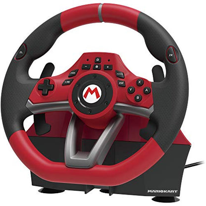 Nintendo Switch Mario Kart Racing Wheel Pro Deluxe By HORI,USB - Officially Licensed By Nintendo - style: Switch - Mario Kart Pro Deluxe