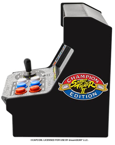 My Arcade Street Fighter 2 Champion Edition Video Game: Mini Arcade Machine, Arcade Version - style: Street Fighter