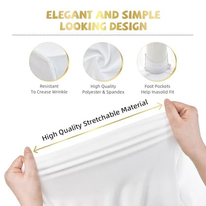 Famame Cute Cartoon Bee Honeycomb Rectangular Fitted Tablecloth- 6Ft Stretch Spandex Table Covers Patio Design Tablecloths for Wedding Banquet Party (72Lx30Wx30H) - color: Bee Honeycomb, size: 3" x 1" (Rectangular)