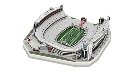 Pro Lion 3D Jigsaw Puzzle of Sanford Stadium Construction Building Kits - 93 Pieces | Georgia Bulldogs Football League Gifts for Boys, Adults, Men & Kids Aged 7+ | Puzzles Games Kit for Creative Fans - style: Georgia Bulldogs