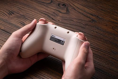 8Bitdo Ultimate 2C Wireless Controller for Windows PC and Android, with 1000 Hz Polling Rate, Hall Effect Joysticks and Triggers, and Remappable L4/R4 Bumpers (Peach) - color: Peach