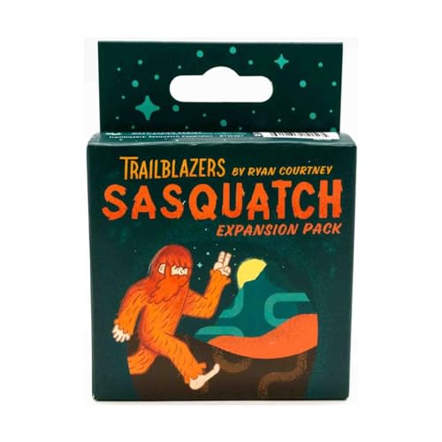 Bitewing Games Trailblazers: Sasquatch Expansion Board Game, 1-8 Players | Campaign for Majority Support to Reach the Star Exhibit | Gain Laurels from Fans & Rivals | Ages 10+ | 40 Min