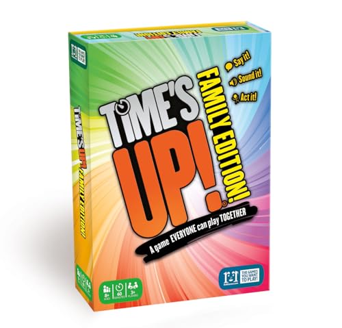 R&R Games Time's Up! Family Edition, Party Games for Adults and Kids, Guessing Game, Perfect Party Game for Family Game Night
