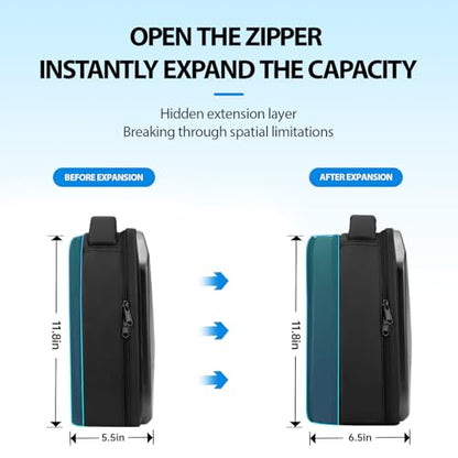 sarlar Carrying Case for Nintendo Switch 2 2025, Switch 2 Crossbody Sling Hard Bag for Joy-Con 2, Charging Grip, Strap, Dock, Pro Controller, AC Adapter Accessories, Ideal for Travel Storage