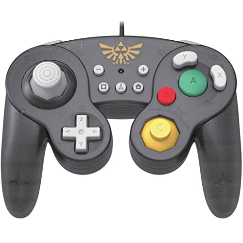 HORI Nintendo Switch Battle Pad (Zelda) GameCube Style Controller - Nintendo Switch - style: Zelda